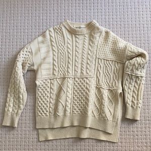 Golden Goose Yellow Cream wool Sweater in size S